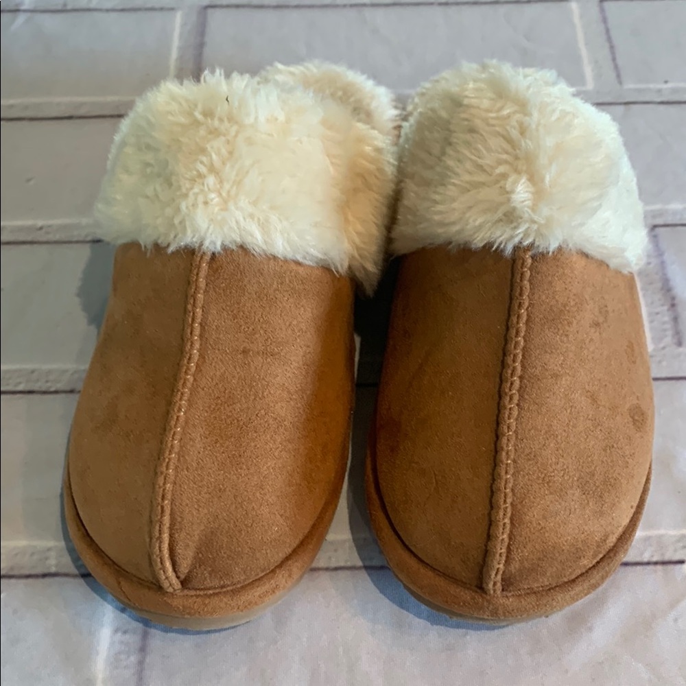 Cozy Tan Slippers